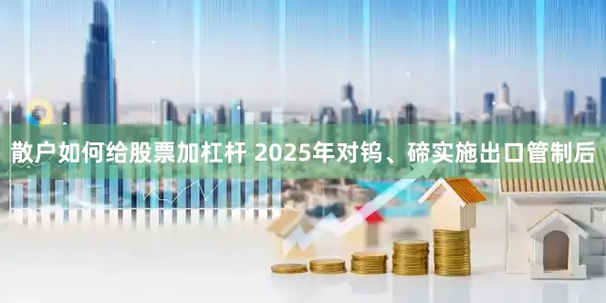 散户如何给股票加杠杆 2025年对钨、碲实施出口管制后